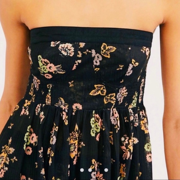 NWOT Free People strapless Kitty tube top tulip dress - Picture 8 of 10